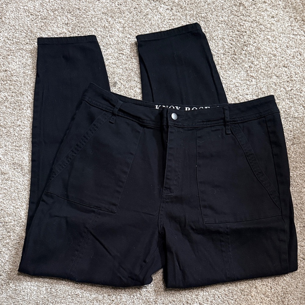 Knox Rose Black Skinny Pants